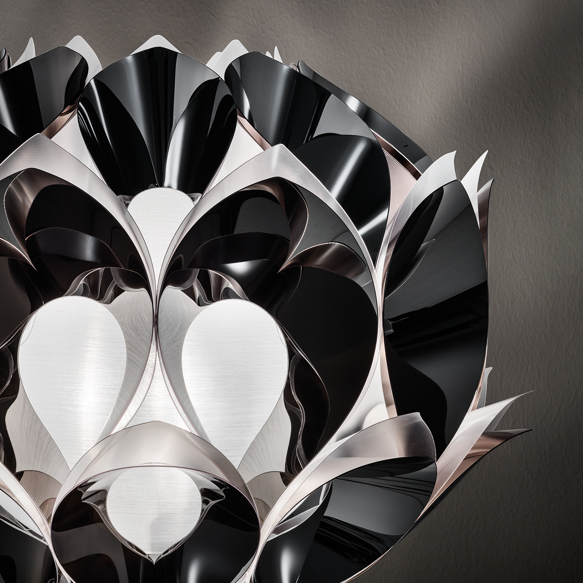 Slamp Flora Floor, pewter (zinnfarben)