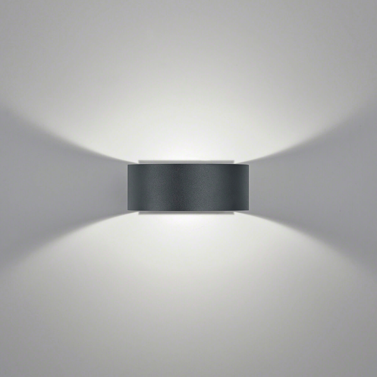 Helestra Fosca LED Wandleuchte, schwarz matt
