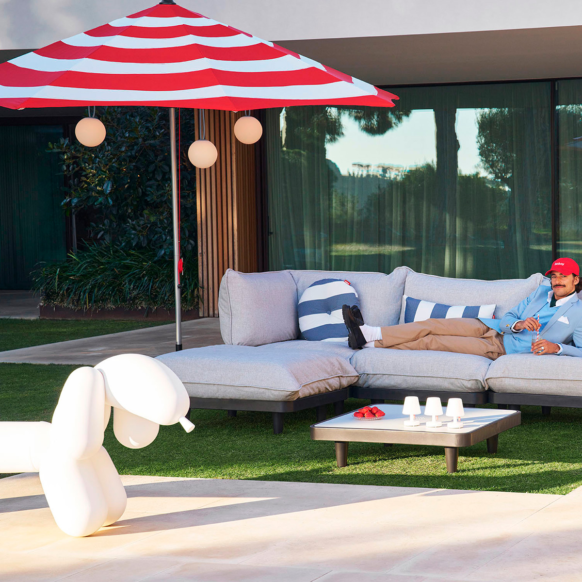 Fatboy Attackle! Bank, weiß