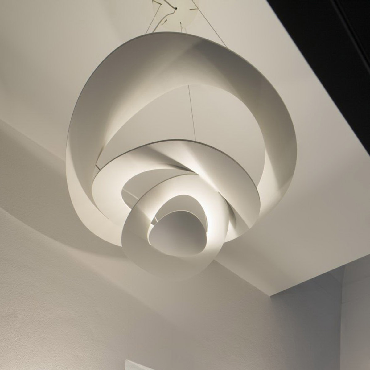 Artemide Design Pirce Sospensione LED, weiß, Anwendungsbild