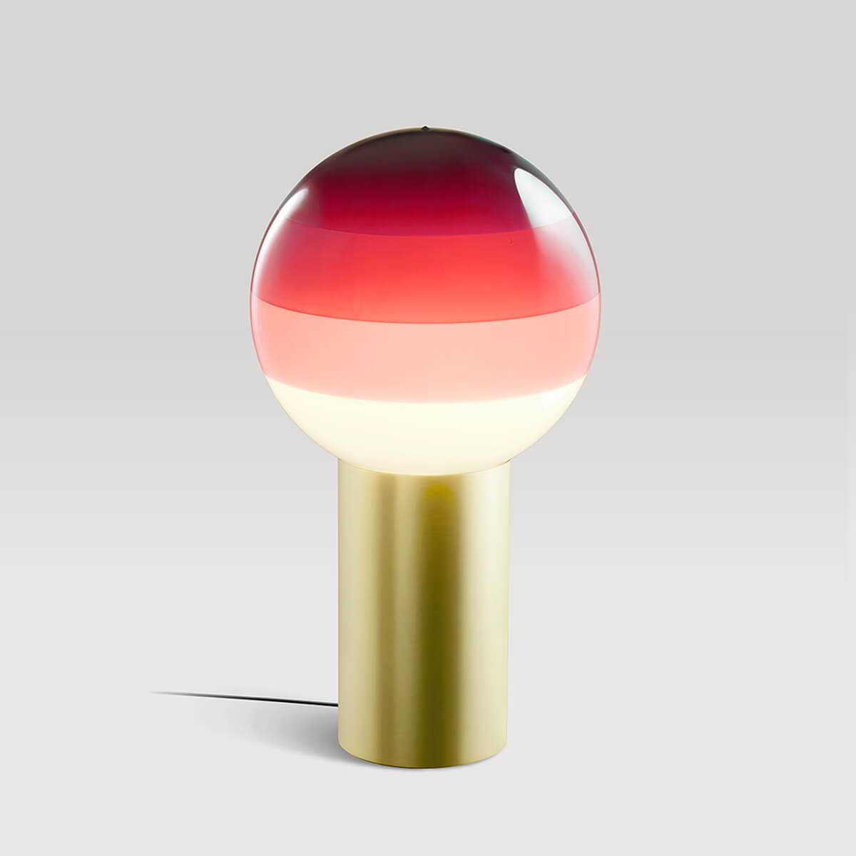 Marset Dipping Light S LED Tischleuchte, Schirm: bordeaux