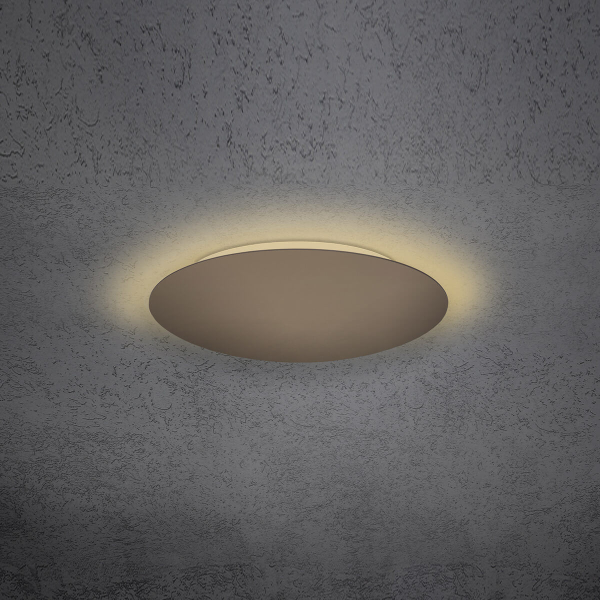 Escale Blade LED Wand- / Deckenleuchte, Ø: 44 cm, mit Casambi-Modul, Bronze eloxiert