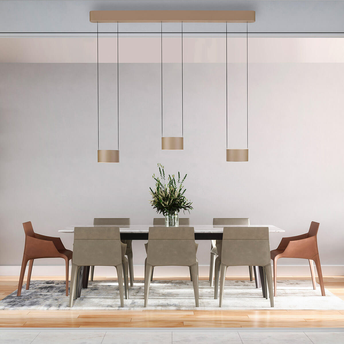 PURE Clipse LED Pendelleuchte mit CCT
