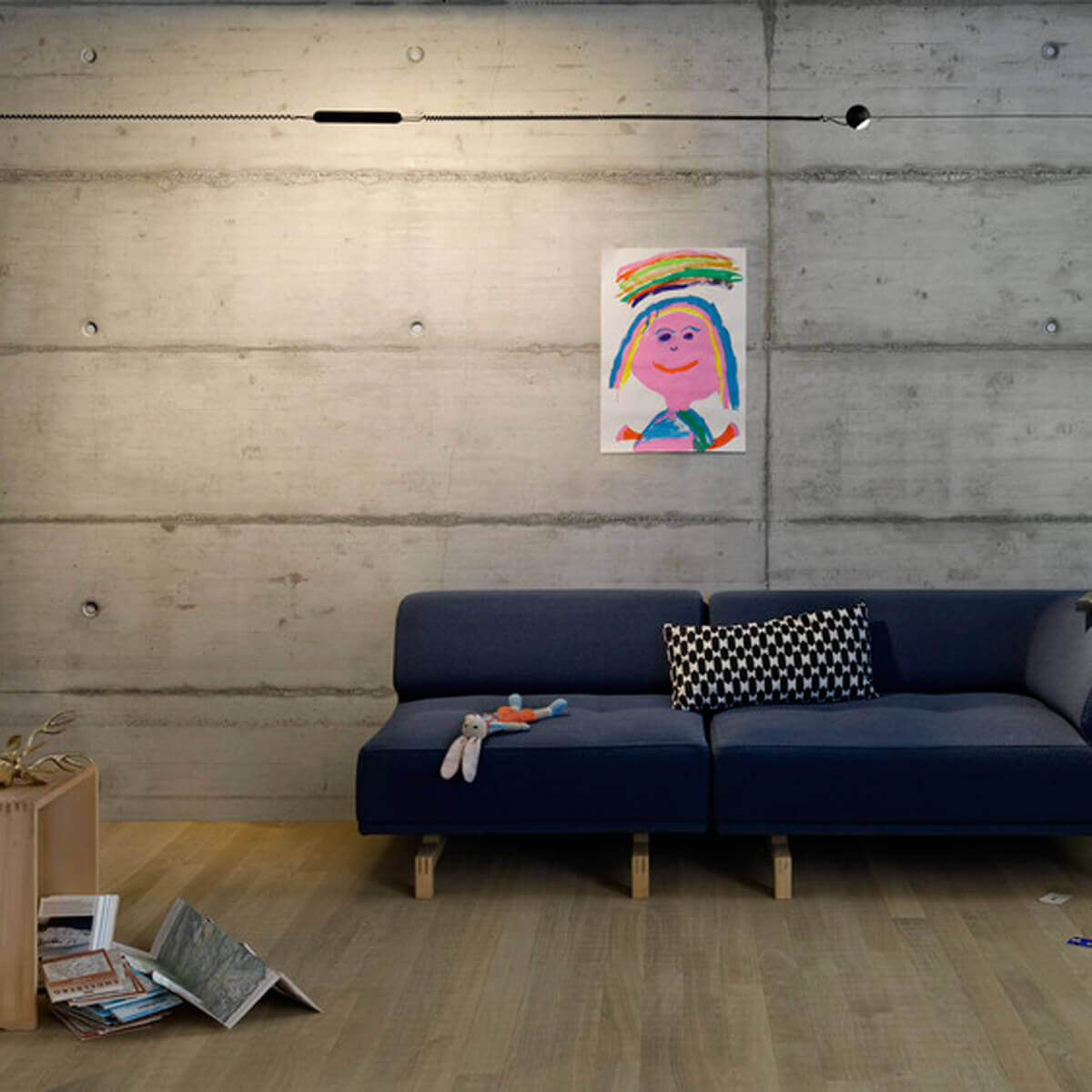 Belux Hello LED Beleuchtungssystem, schwarz