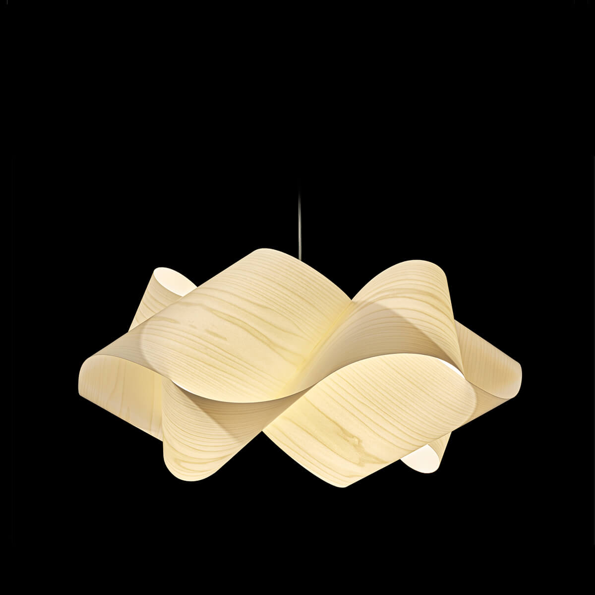 LZF Lamps Swirl Small Pendelleuchte, elfenbeinweiß