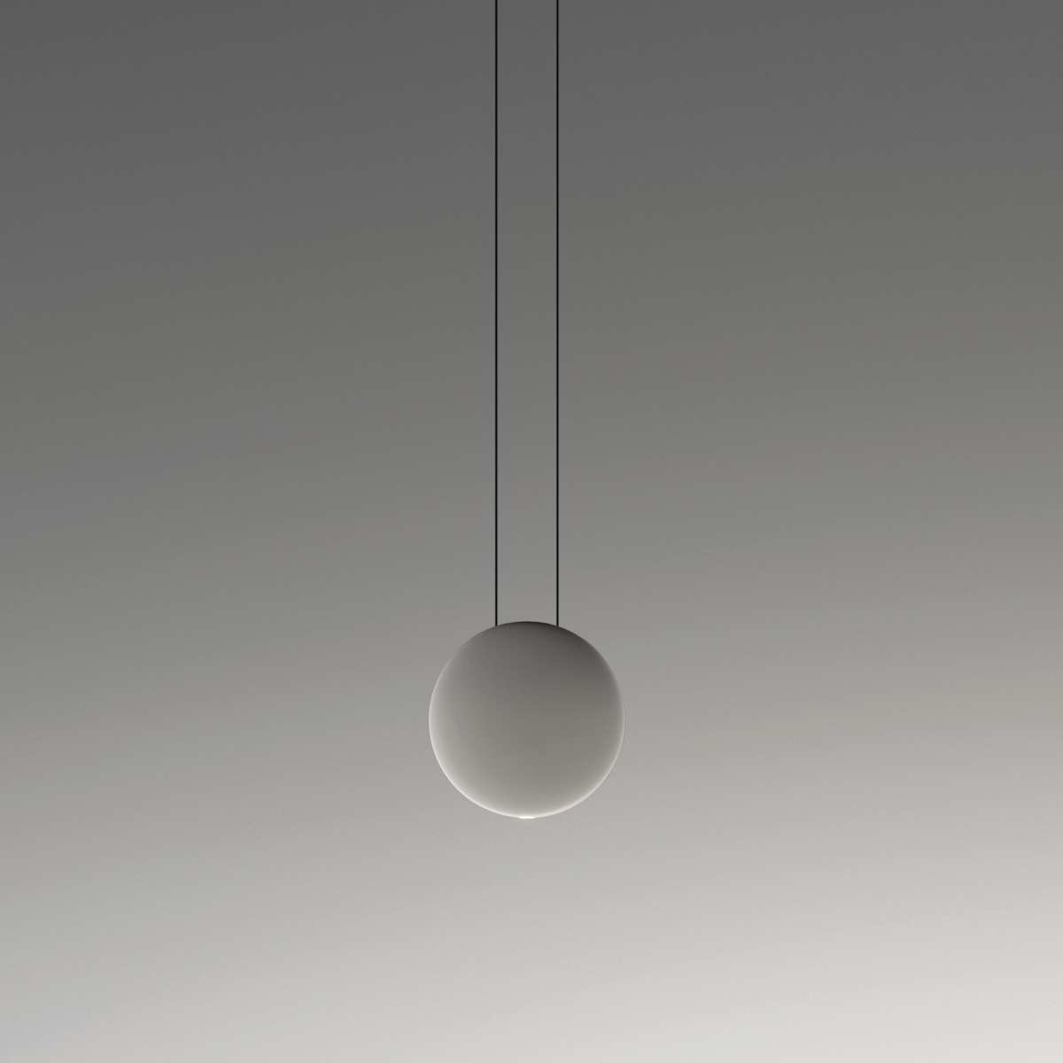 Vibia Cosmos 2500 Pendelleuchte, Abverkaufsware, hellgrau matt