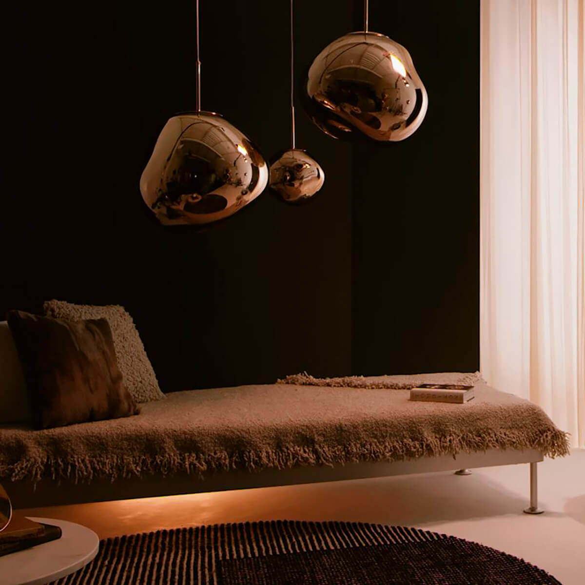 Tom Dixon Melt LED Pendelleuchte, Gold