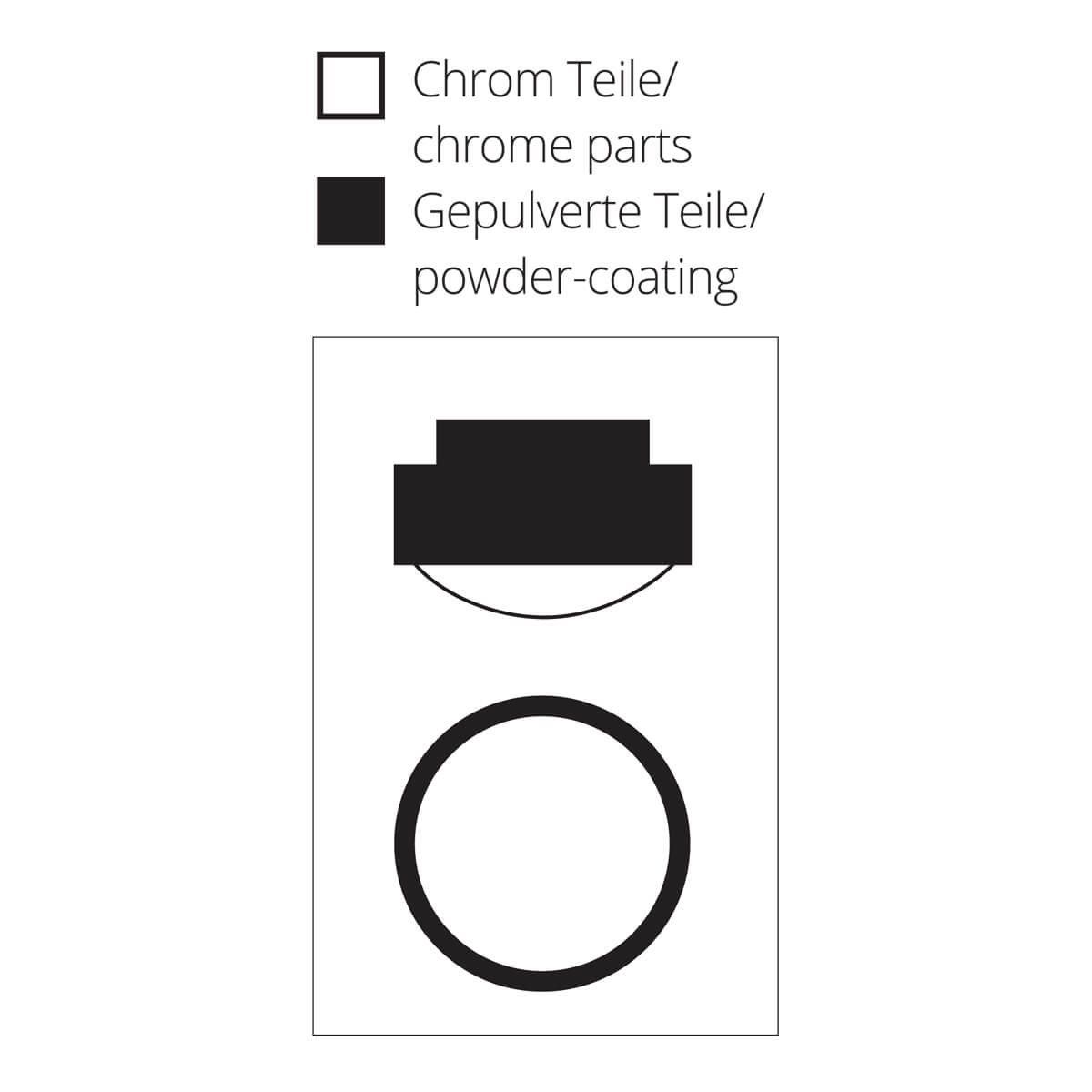 Top Light Puk Maxx Plus LED Deckenleuchte, Oberflächenbeschaffenheit