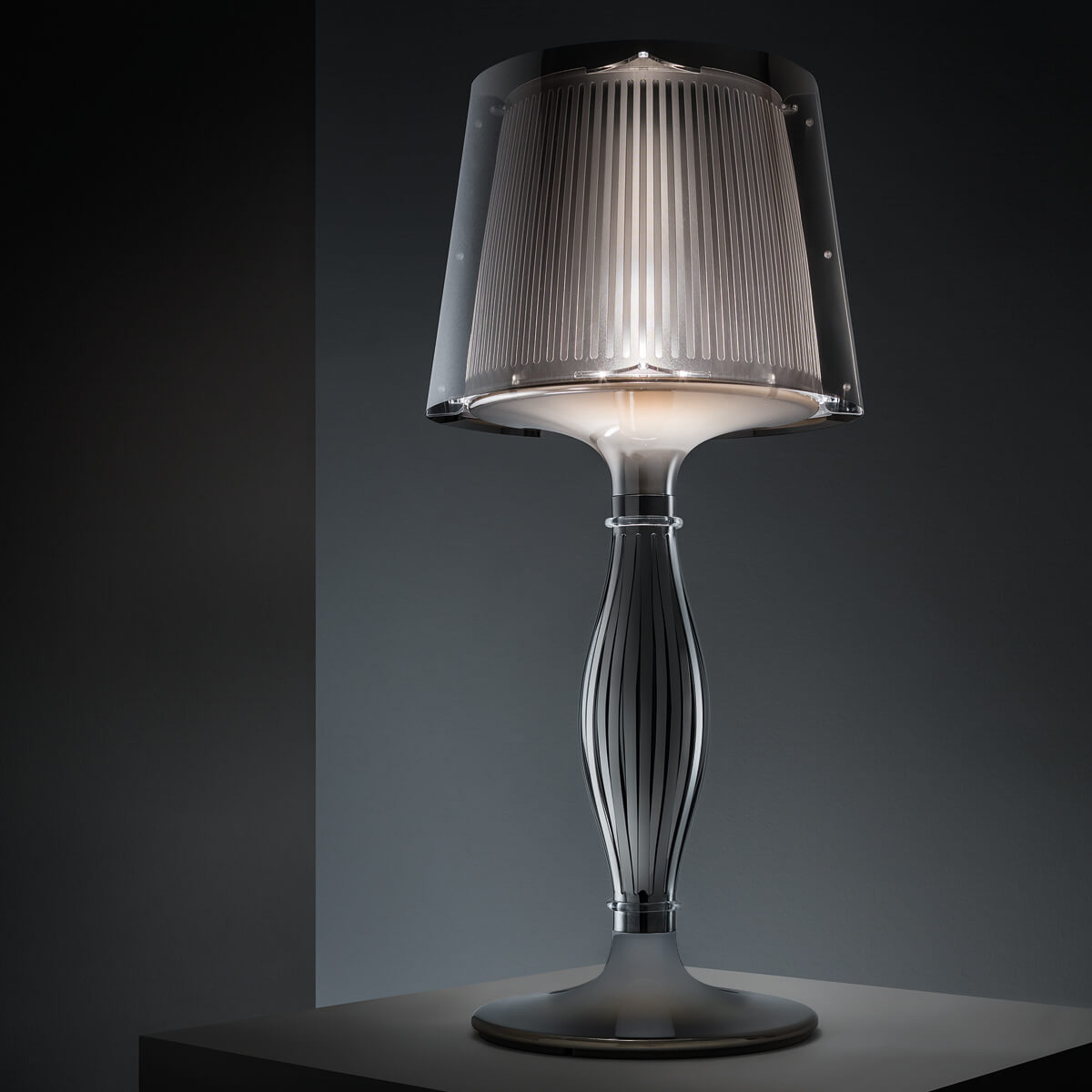 Slamp Liza Table, prisma (transparent)