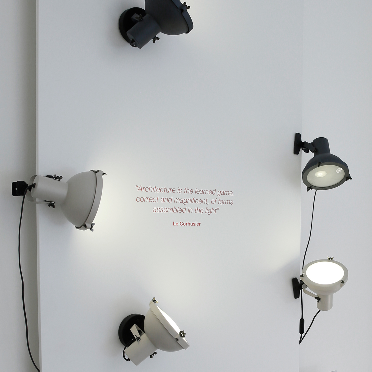 Nemo Projecteur 165 Parete / Soffitto und Nemo Projecteur 165 Clip / Pinza, verschiedene Ausführungen