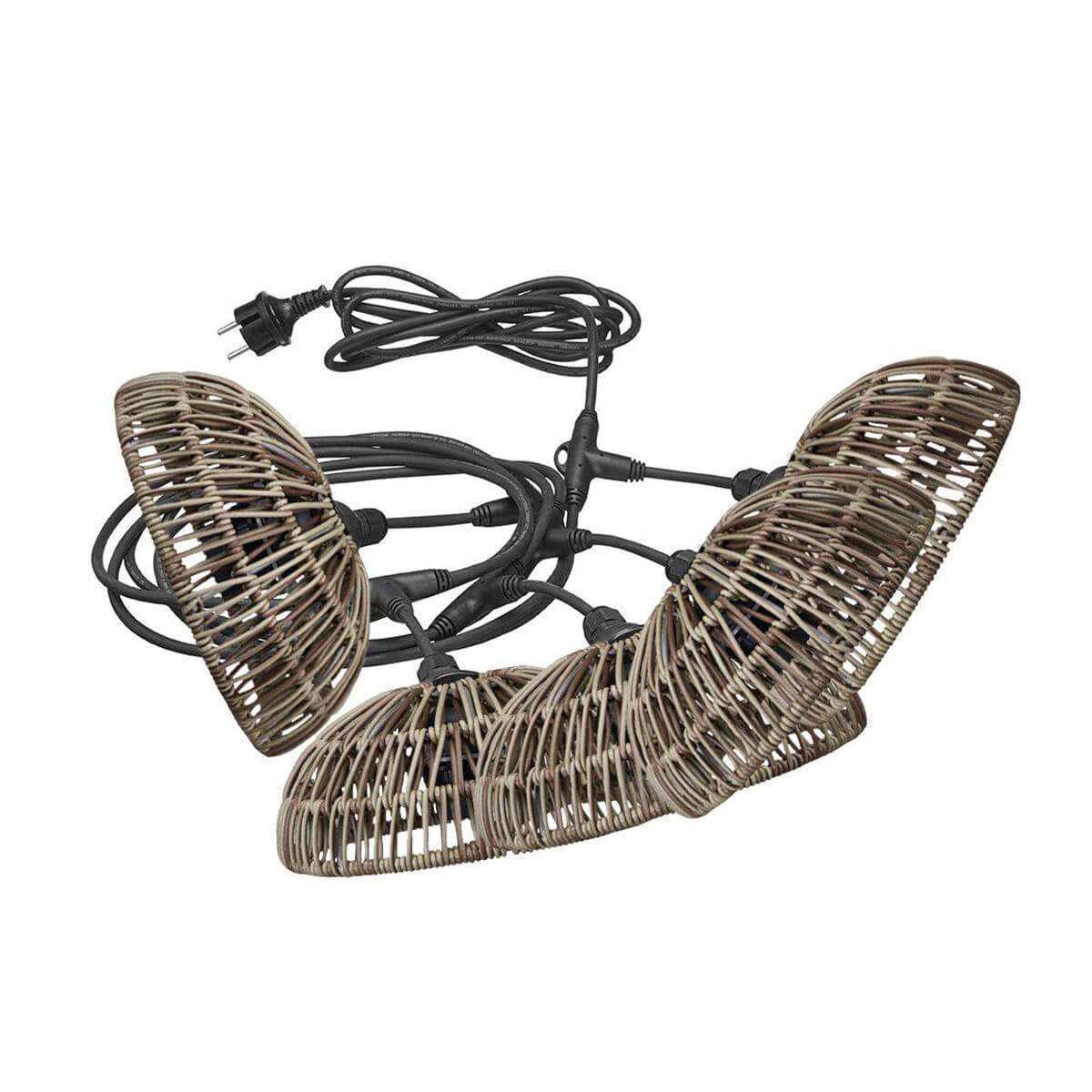 PR Home Hue Outdoor Lichterkette, grau