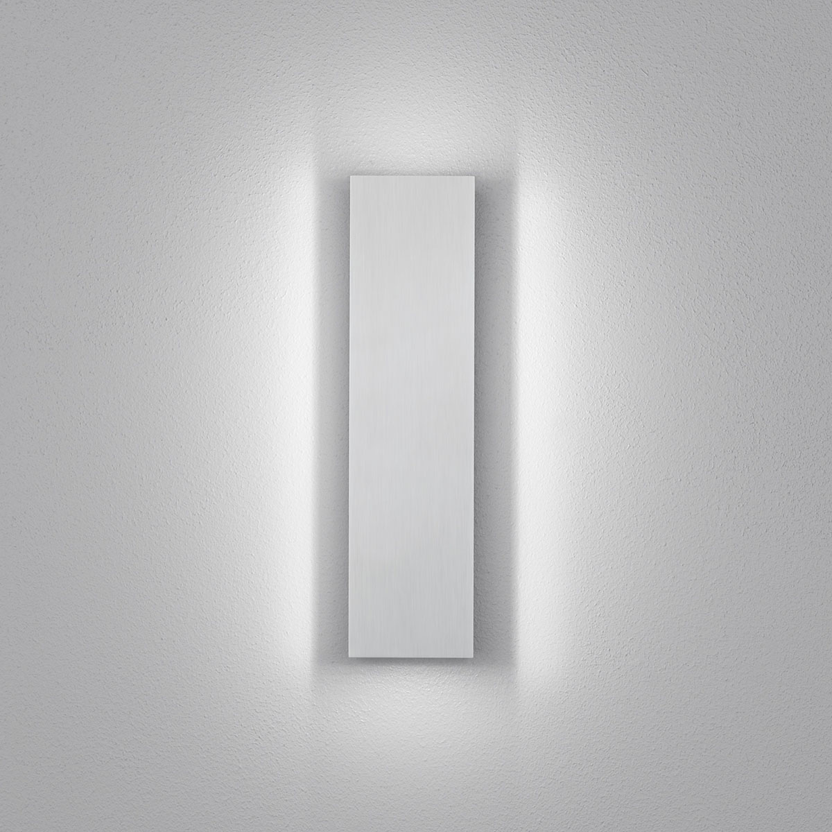Helestra Dex LED Wandleuchte mit Casambi-Modul, Aluminium poliert / weiß matt