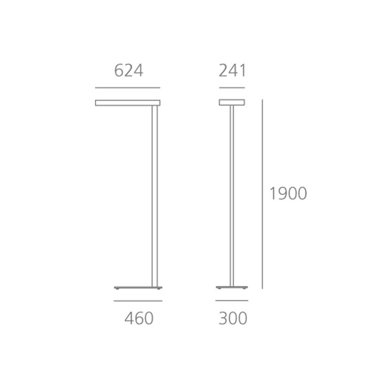 Artemide Kalifa Prismoptic III Stehleuchte, Interactive-DALI
