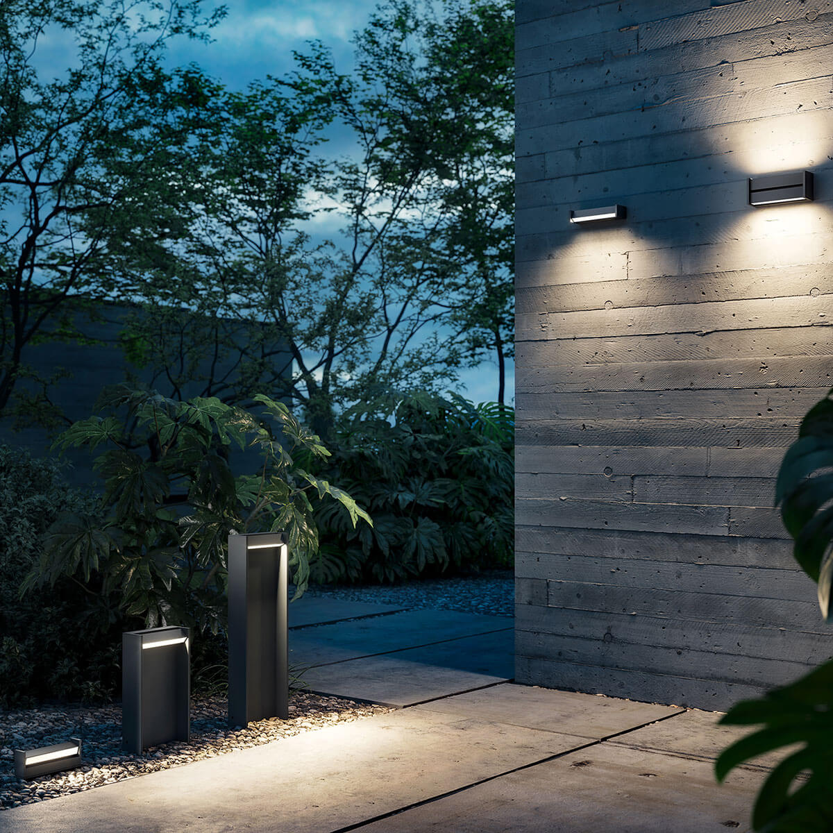 IP44.DE Slat LED Wand- / Deckenleuchte, anthracite (anthrazit)