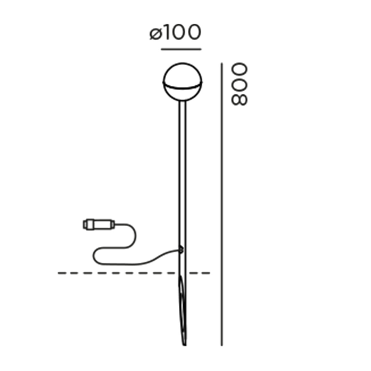 Bal.4 spike LED Erdspießleuchte Connect