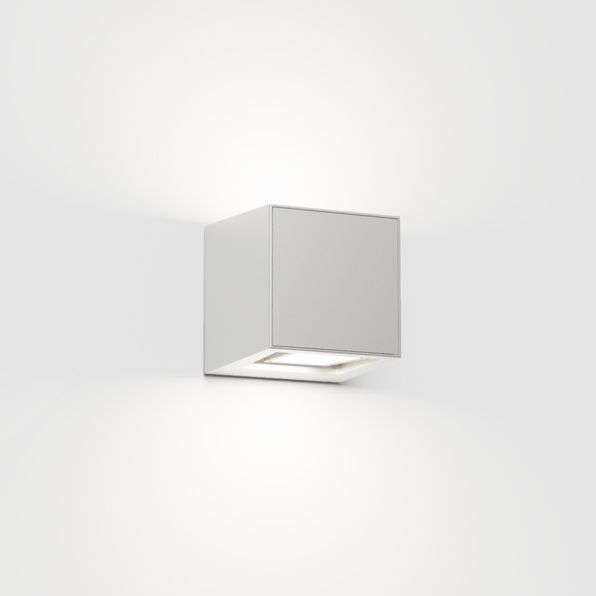 IP44.DE Gap Q LED Außenwandleuchte, pure white (weiß)