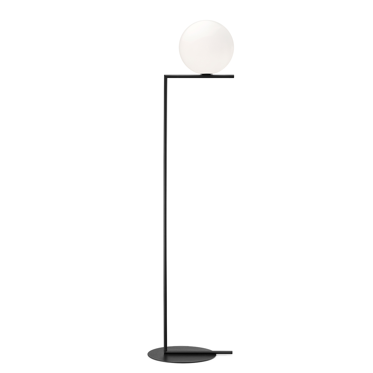 Flos IC F2 Stehleuchte, schwarz (©Piero Fasanotto)