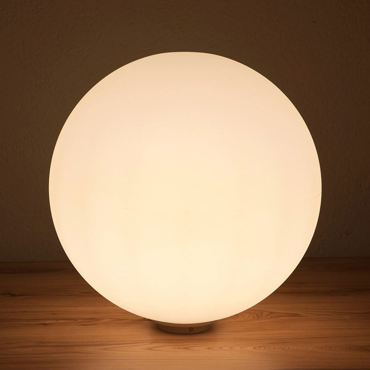 Epstein-Design Snowball Stationär LED Kugelleuchte, Ø: 50 cm, weiß