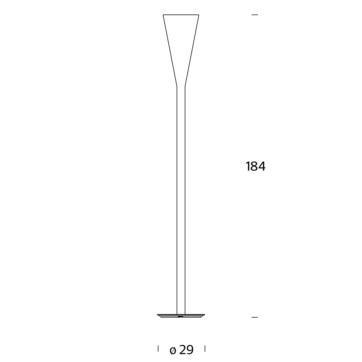 Fontana Arte Riluminator LED Stehleuchte