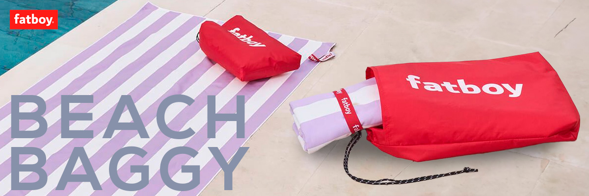 Fatboy Beach Baggy towel – quick-dry towel with inflatable pillow for beach, pool, or garden Fatboy Beach Baggy towel – quick-dry towel with inflatable pillow for beach, pool, or garden