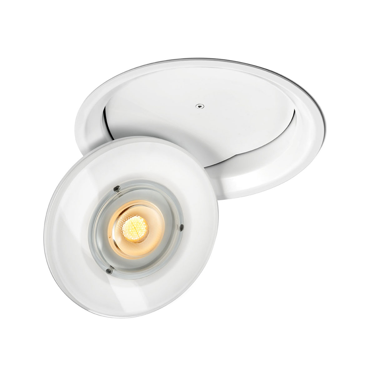 Euclid 3D Deckeneinbauleuchte Dim-to-Warm, B-Ware, weiß Euclid 3D Deckeneinbauleuchte Dim-to-Warm, B-Ware