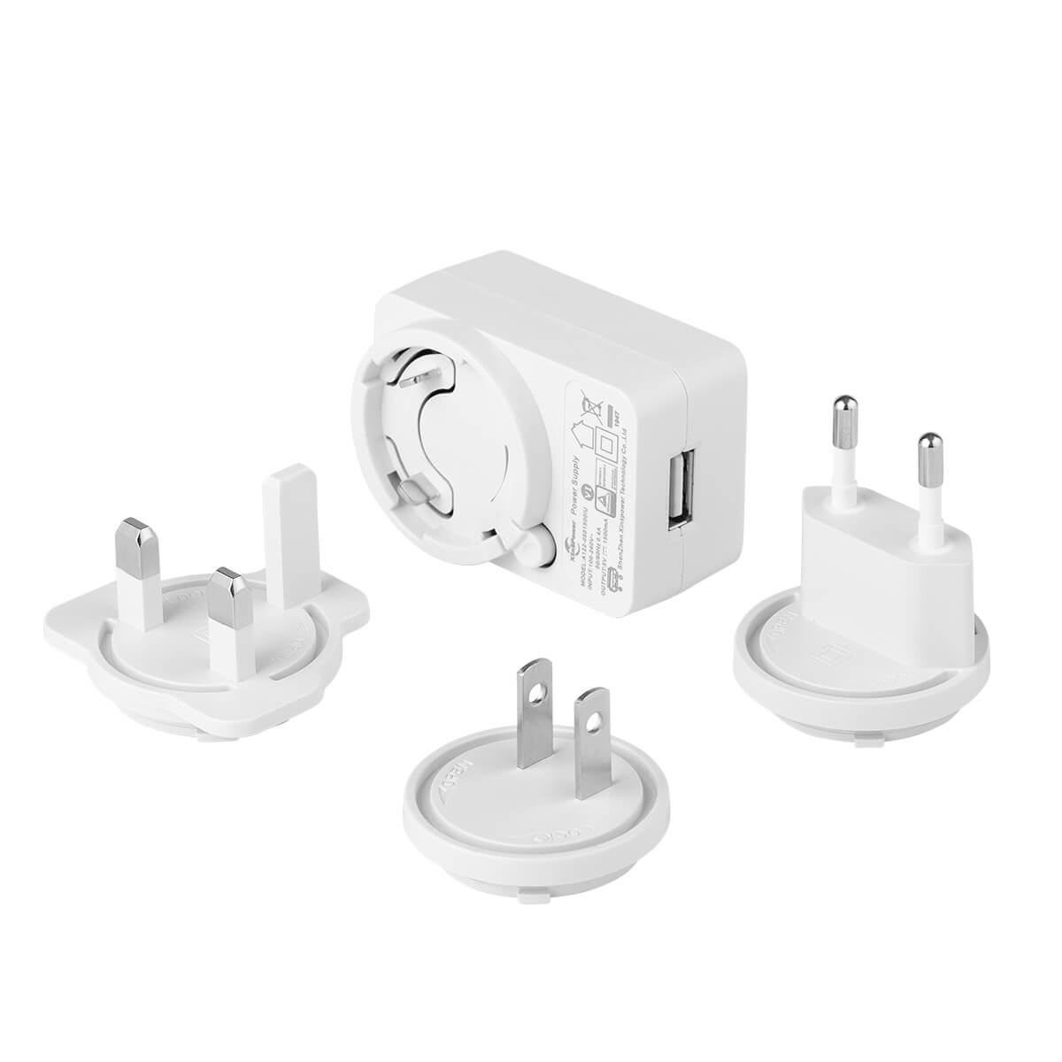Louis Poulsen USB-Adapter 5V 2A für Akkuleuchten, weiß USB-Adapter 5V 2A für Panthella 250 Portable