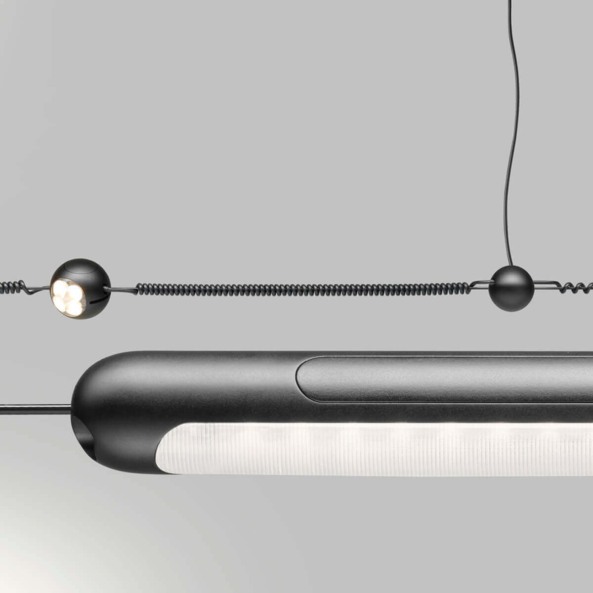 Belux Hello Spot LED, schwarz