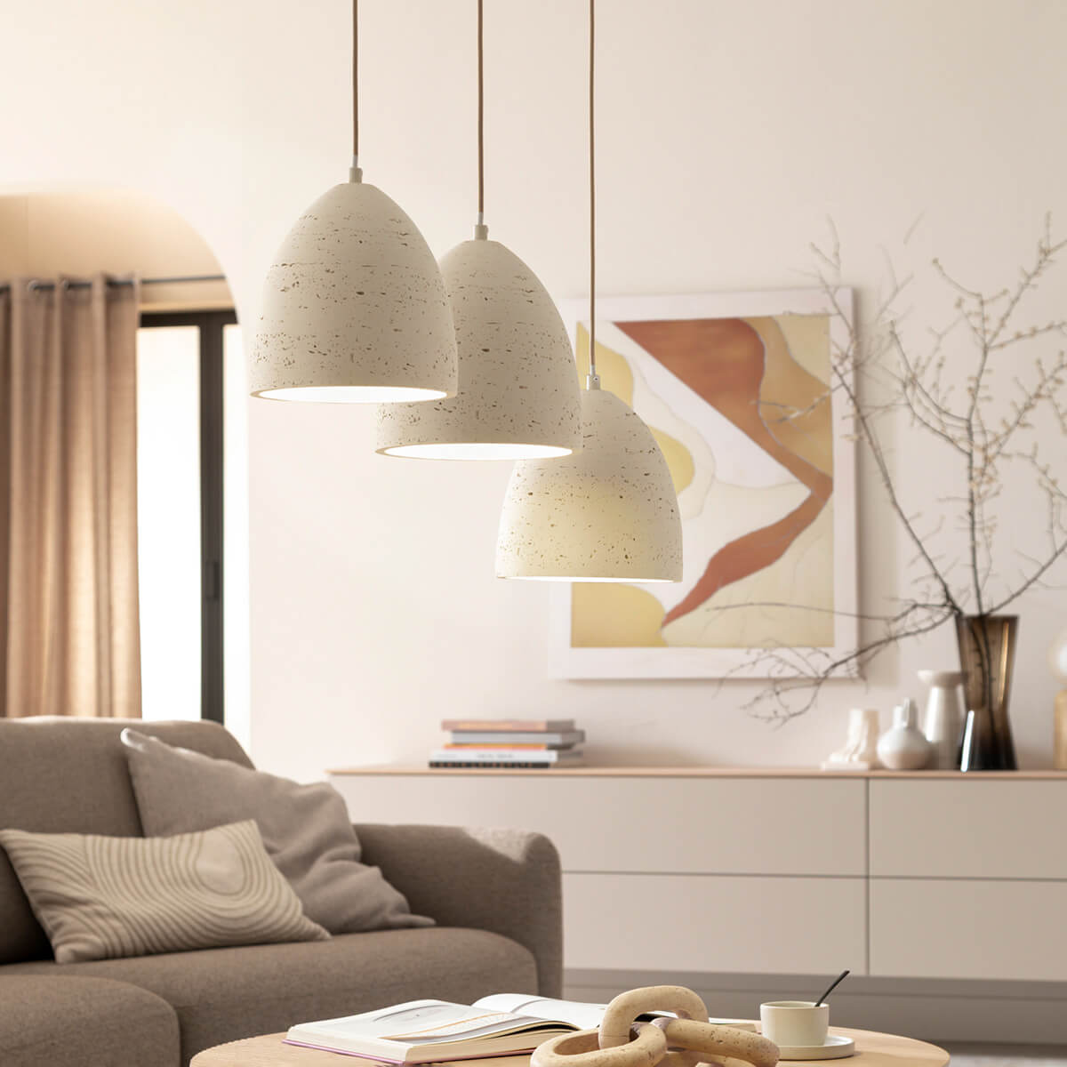 Traventa Pendelleuchte, 3-flg.