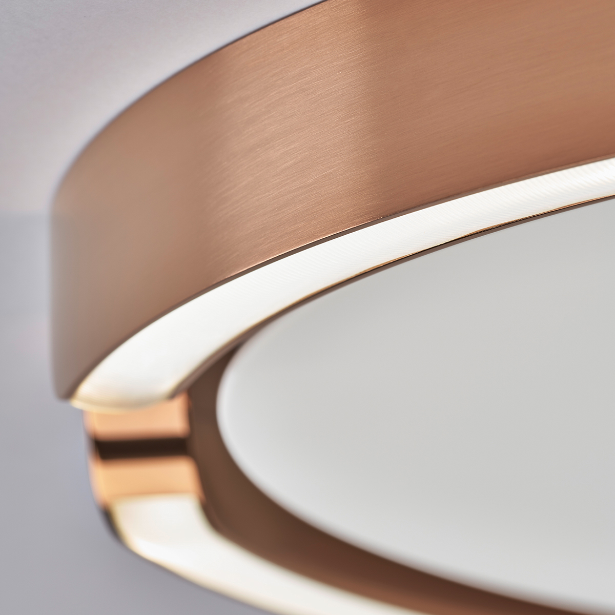 Occhio Mito soffitto 40 up narrow LED Deckenleuchte, Roségold