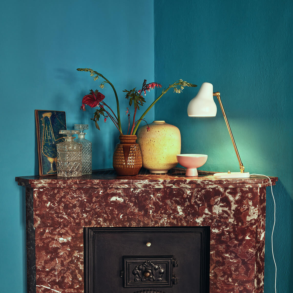 Louis Poulsen VL38 LED Tischleuchte, weiß