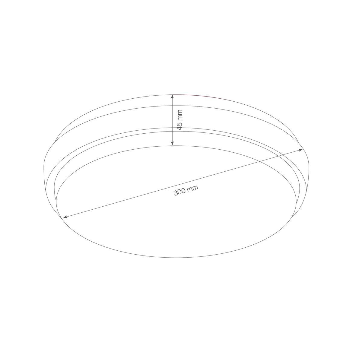 5065/5066/5067 LED Wand- / Deckenleuchte