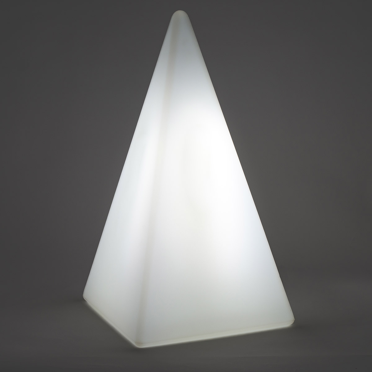 Epstein-Design Pyramide CCT-LED Außenleuchte mit ZigBee, Höhe: 54 cm, weiß