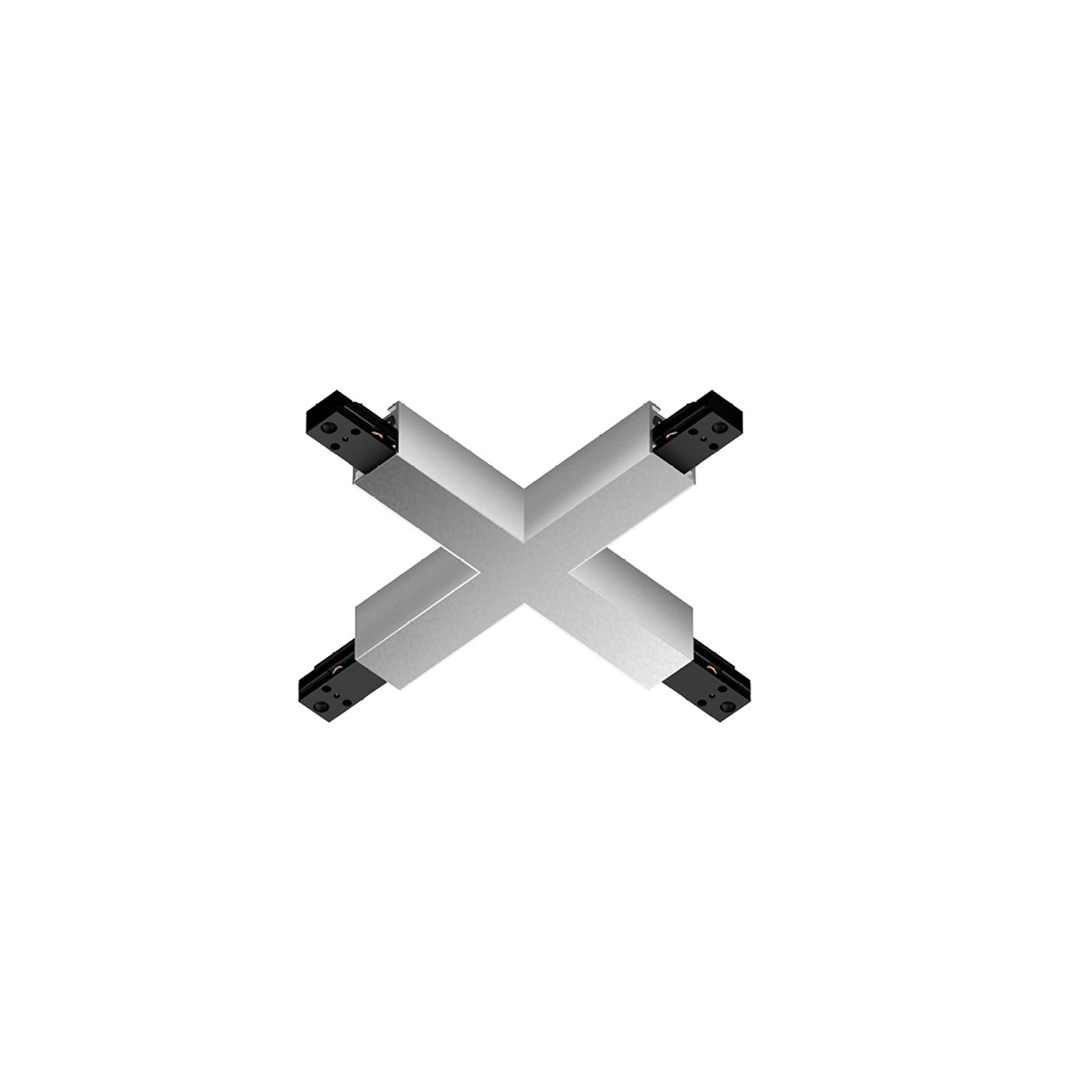Bruck All-In X-Verbinder, Chrom matt