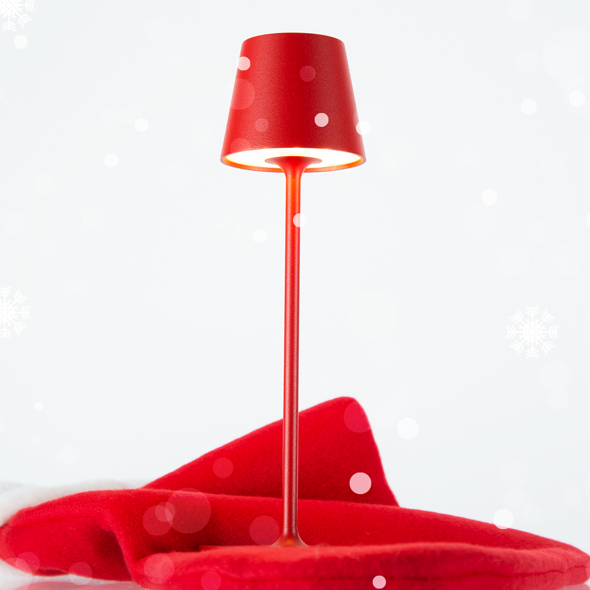 Sigor Nuindie pocket LED Akkuleuchte, Flex-Mood, feuerrot (©Leuchtenland.com)