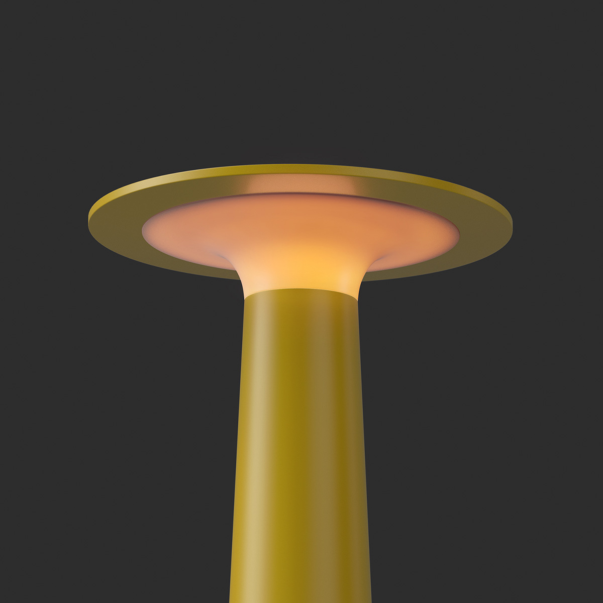 IP44.DE Lix LED Akkuleuchte, Dim-to-Amber, sun (gelb)