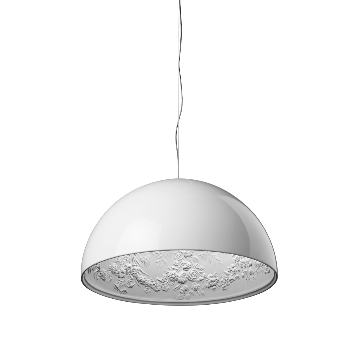 Flos Skygarden 1 Pendelleuchte, weiß glänzend