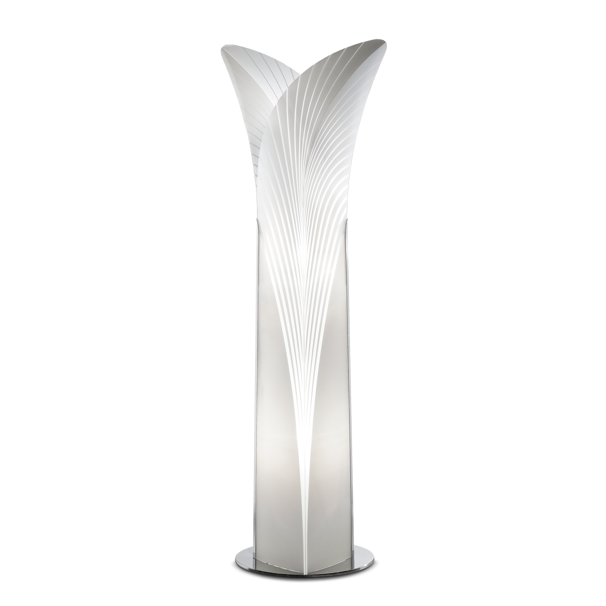 Slamp Las Palmas Floor, Höhe: 153,5 cm, white (weiß)