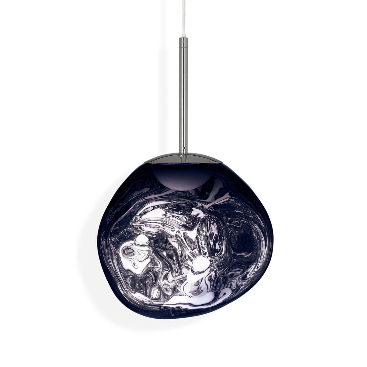 Tom Dixon Melt Mini LED Pendelleuchte, smoke (eingeschaltet)