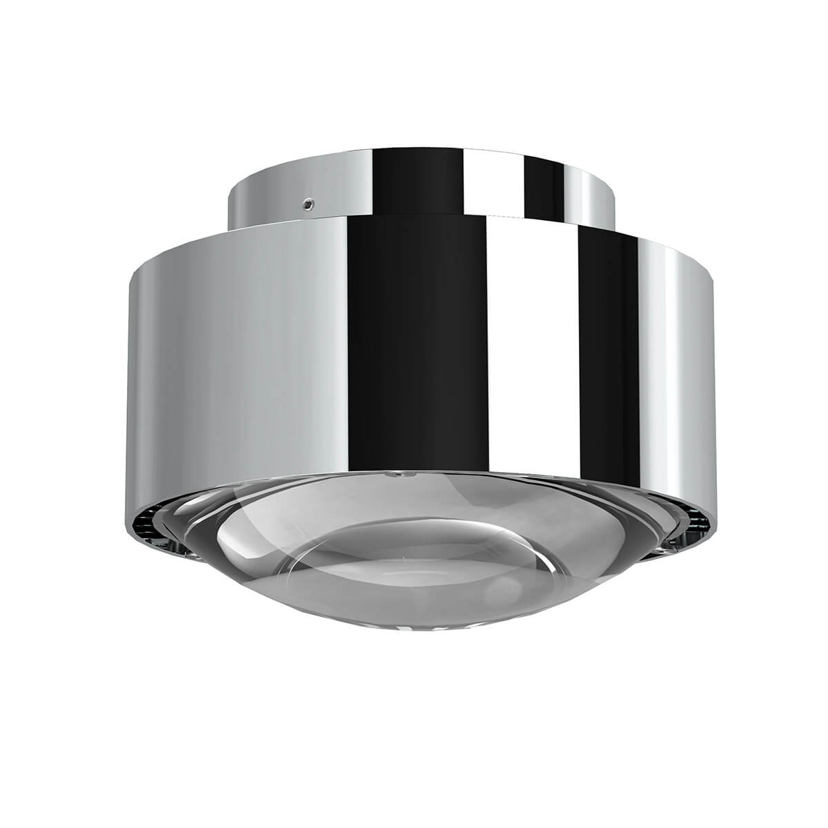 Top Light Puk Maxx Plus LED Deckenleuchte, Gehäuse, Chrom, mit Linse klar (nicht inbegriffen)