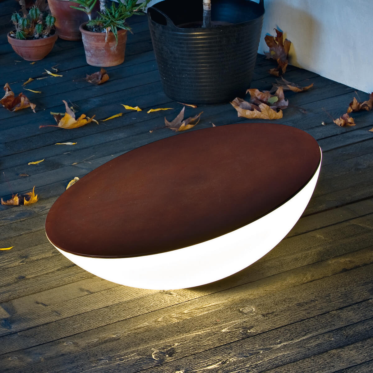 Foscarini Solar Outdoor Terra, marrone (braun)