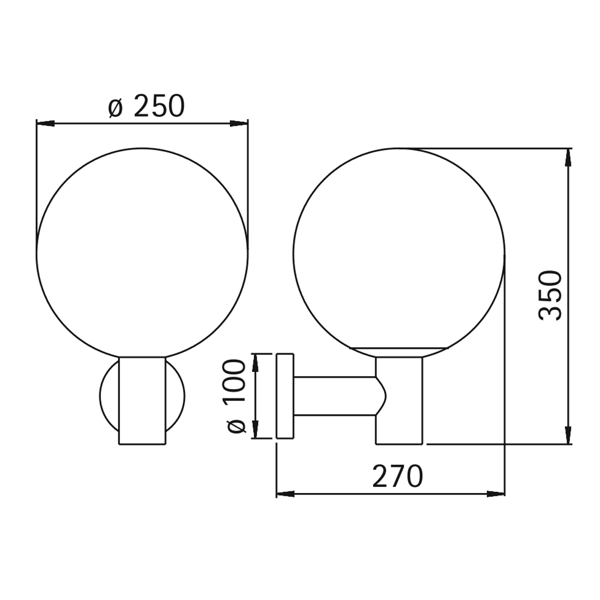 Albert Leuchten 0639 Außenwandleuchte