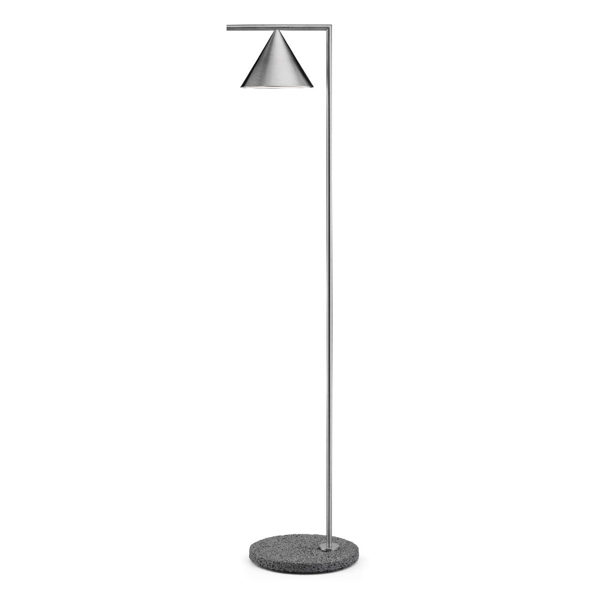 Flos Captain Flint Outdoor LED Stehleuchte, Edelstahl, Fuß: Occhio di Pernice