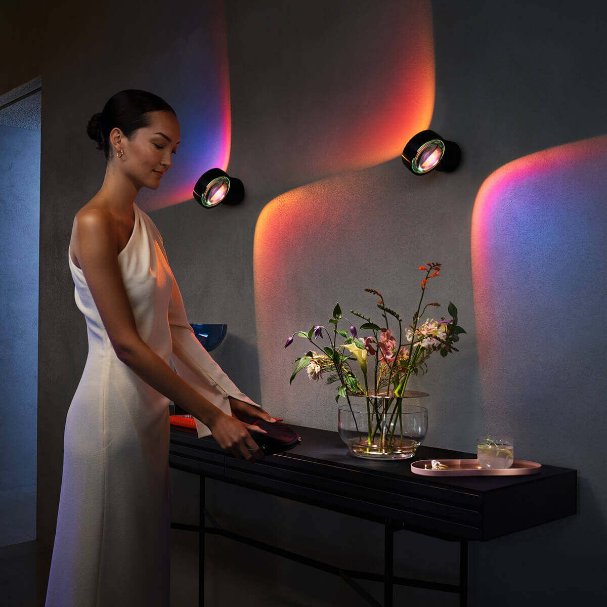 Occhio Lichteffekt Sento D (Linsen 80°/80° + Farbfilter)