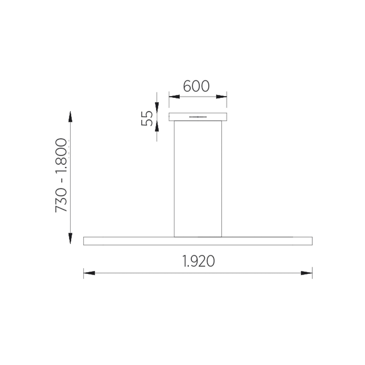 Linda-192 LED Pendelleuchte