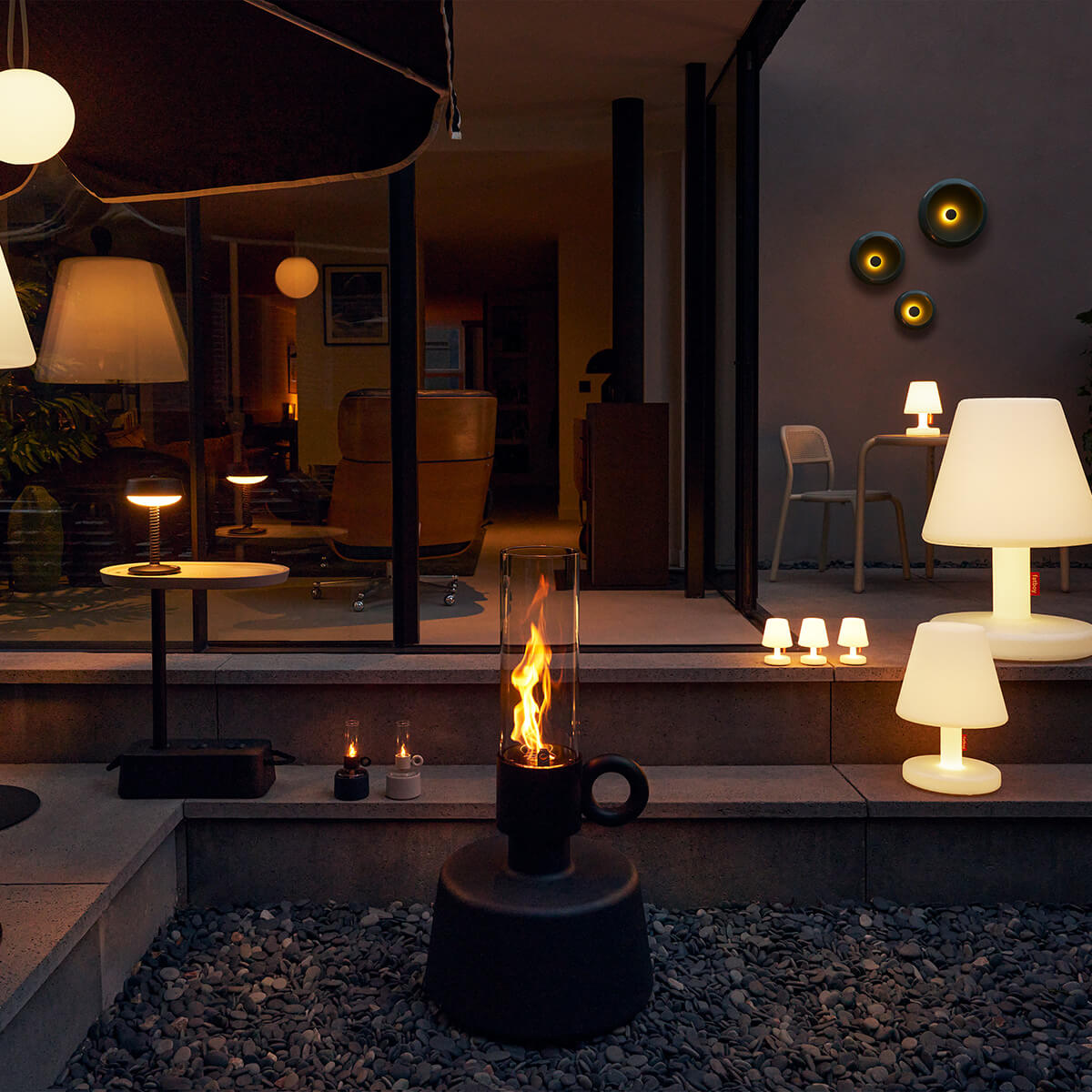 Flamtastique Outdoor Öllampe
