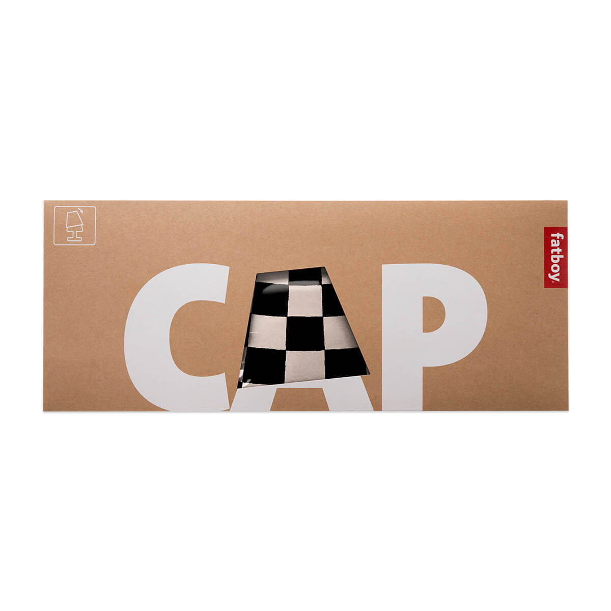 Fatboy Cooper Cappie Playground für Edison the Petit, schwarz-weiß, Verpackung