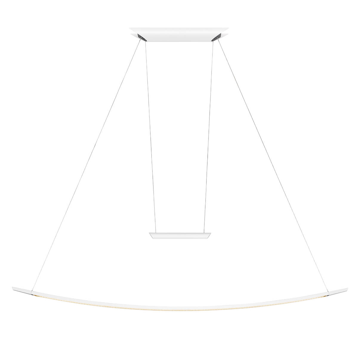 Oligo Lisgo Sky LED Pendelleuchte, weiß matt