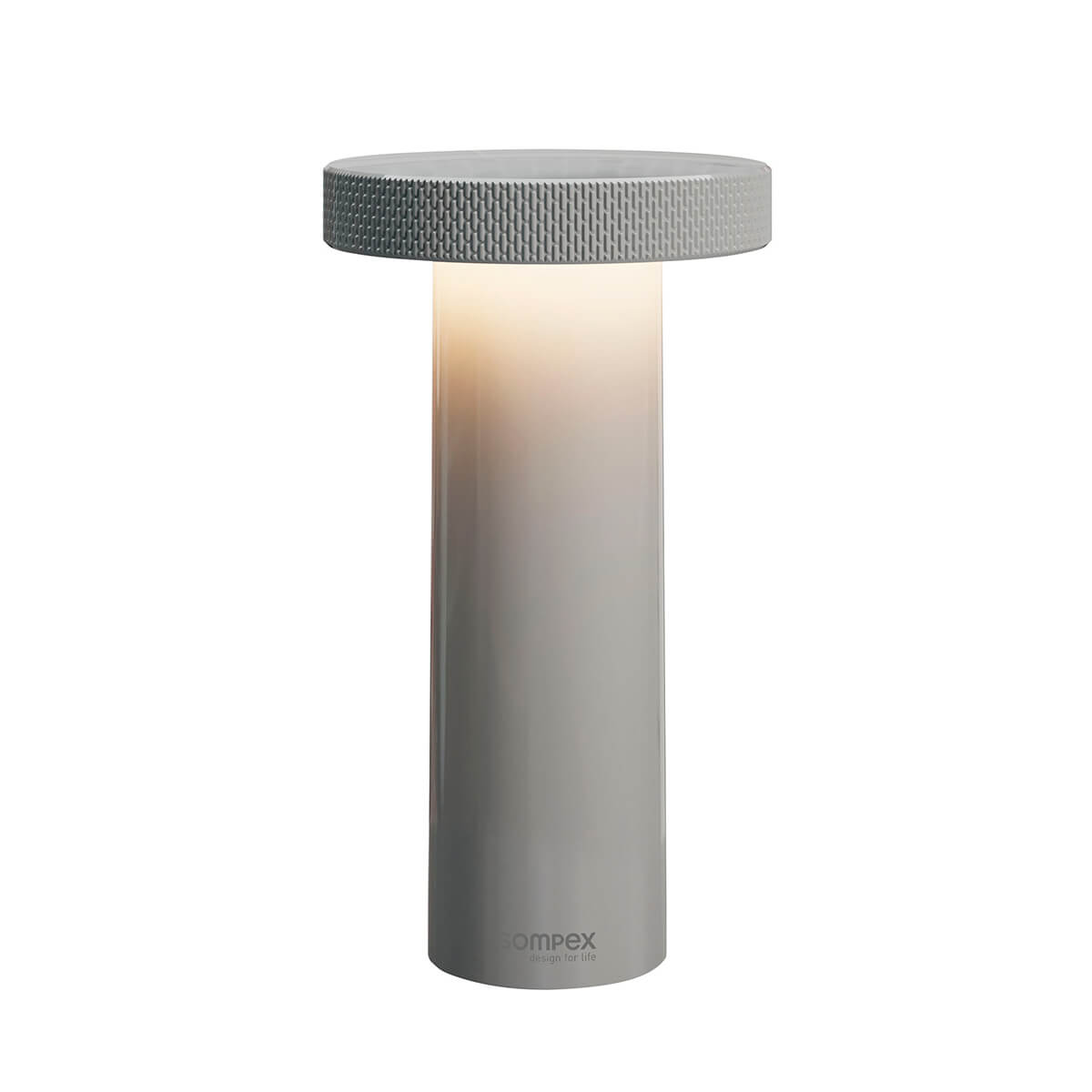 Sompex Volume LED Akkuleuchte, grau
