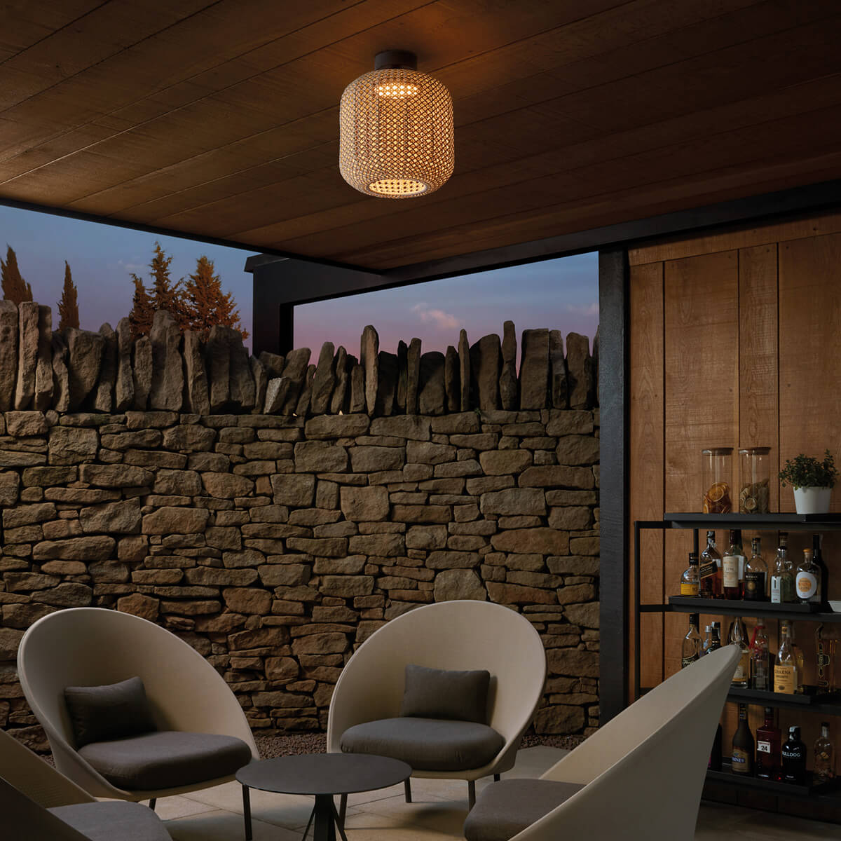 Nans PF/31 Outdoor LED Deckenleuchte