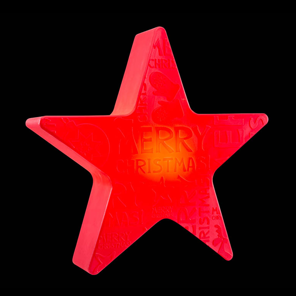 Shining Star Merry Christmas Dekoleuchte, Höhe: 54 cm